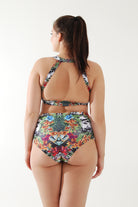 Pole Addict High Waisted Shorts - Jungle-Pole Addict-Pole Junkie