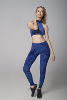 RAD Eve Top - Velvet Navy Blue-RAD-Pole Junkie