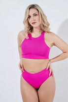 RAD Lover Reversible Top - Hot Pink/Black-RAD-Pole Junkie
