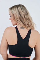 RAD Lover Reversible Top - Hot Pink/Black-RAD-Pole Junkie
