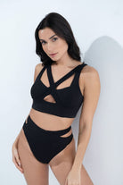 RAD Glitter XX Bottoms - Black-RAD-Pole Junkie