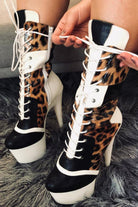 Hella Heels EmpireKicks 7inch Boots - White-Hella Heels-Pole Junkie