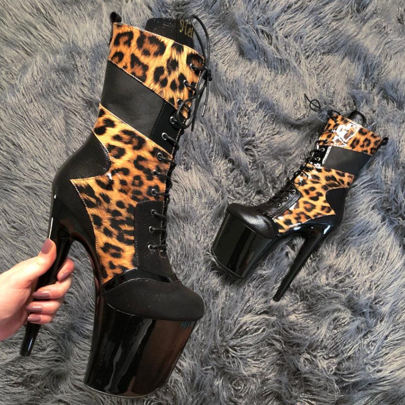 Hella Heels EmpireKicks 8inch Boots - Black-Hella Heels-Pole Junkie