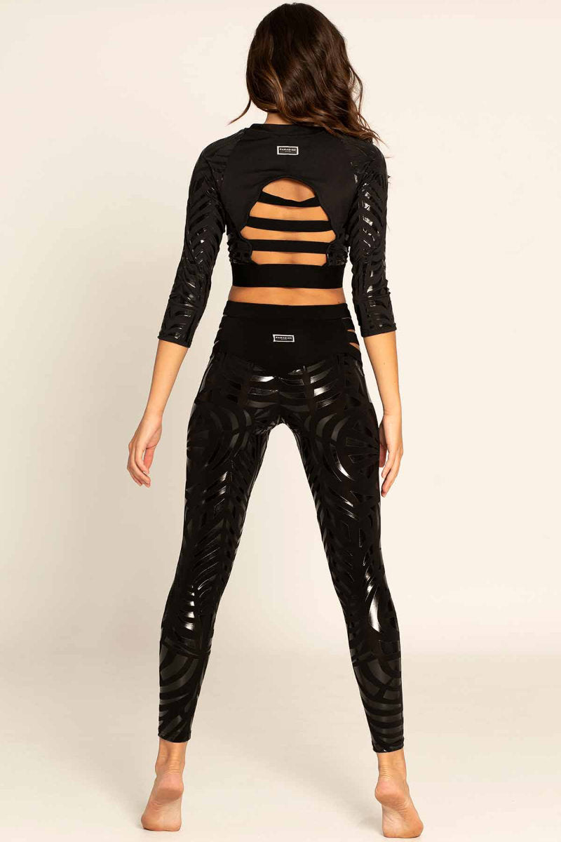 Paradise Chick Superhero Series Extra Sticky Leggings - Aztec-Paradise Chick-Pole Junkie