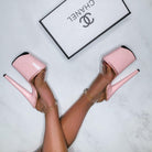 Hella Heels Classic Gloss 8inch Stilettos - Lyla-Hella Heels-Pole Junkie