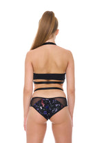 Bandurska Vika Bottoms - Blue Floral-Bandurska-Pole Junkie