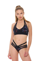 Bandurska Vika Bottoms - Blue Floral-Bandurska-Pole Junkie