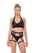 Bandurska Vika Top - Blue Floral-Bandurska-Pole Junkie