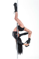 Paradise Chick Superhero Ultra Grip Shorts - Black Leopard-Paradise Chick-Pole Junkie