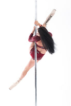 Paradise Chick Superhero Ultra Grip Shorts - Cherry Leopard-Paradise Chick-Pole Junkie