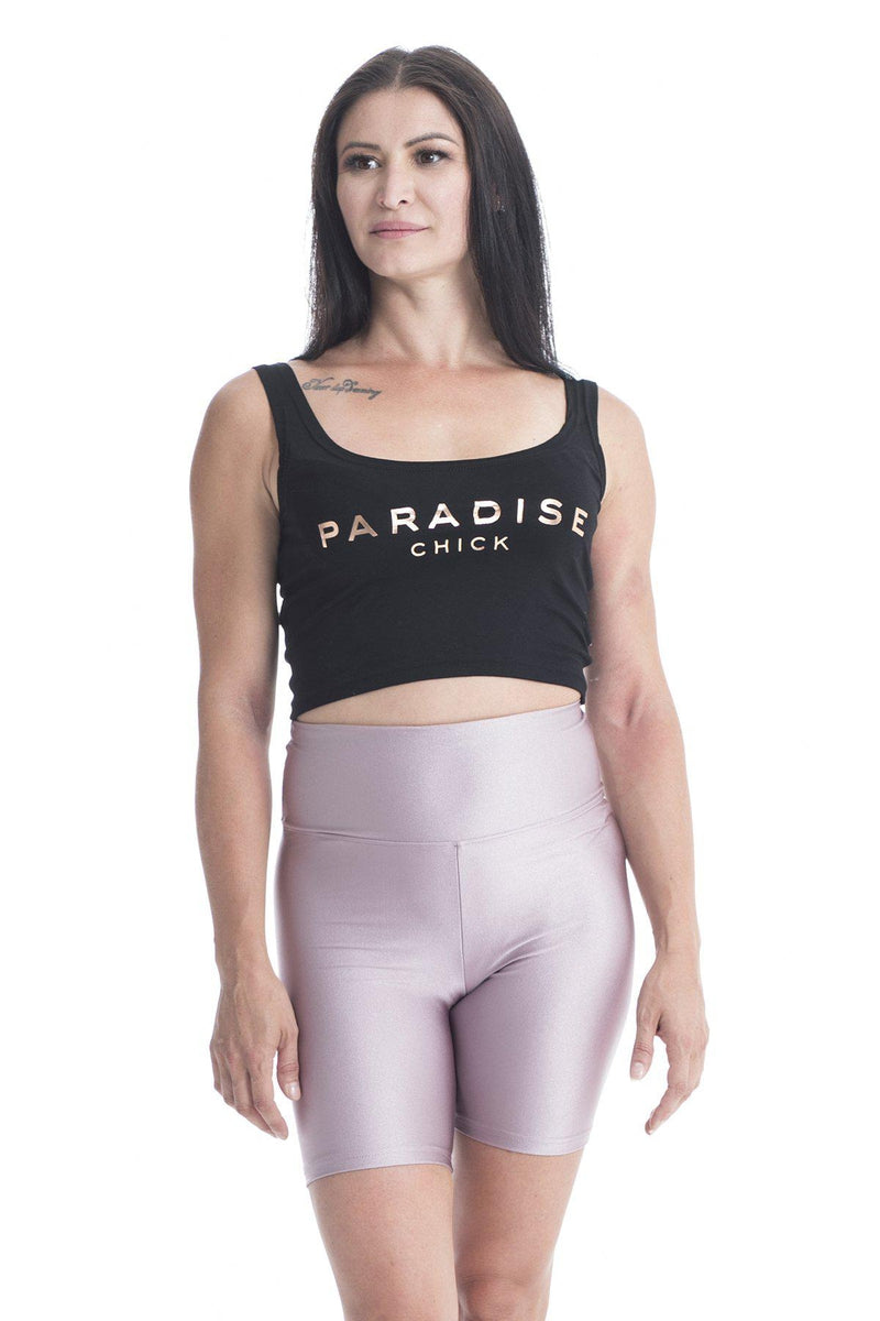 Paradise Chick Biker Shorts - Lilac-Paradise Chick-Pole Junkie