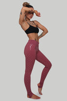 CXIX Gecko Grip Leggings - Mauve-Creatures of XIX-Pole Junkie