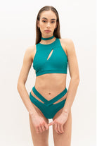 FANNA Gamma Top - Teal-FANNA-Pole Junkie
