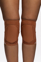 Queen Grippy Kneepads - Mocha-Queen Accessories-Pole Junkie