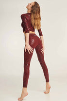 Paradise Chick Superhero Series Sticky Crop Top - Cherry Leopard-Paradise Chick-Pole Junkie