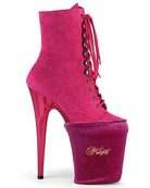 Pleaser USA Shoe Protectors - Hot Pink Velvet-Pleaser USA-Pole Junkie