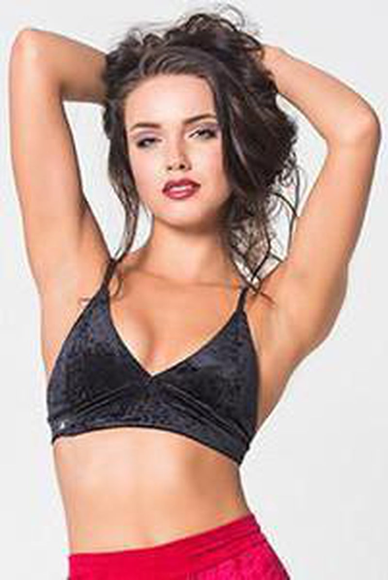 RAD Monica Top - Velvet Black-RAD-Pole Junkie