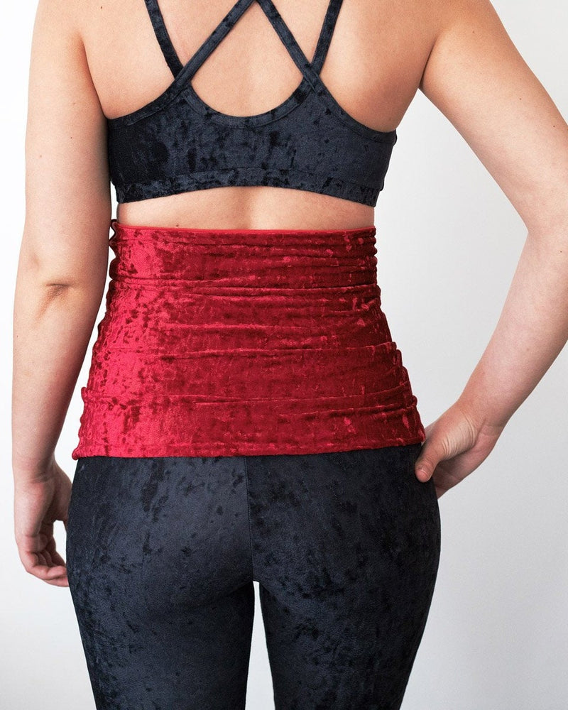 Dragonfly Back Warmer - Velvet Red-Dragonfly-Pole Junkie