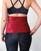 Dragonfly Back Warmer - Velvet Red-Dragonfly-Pole Junkie