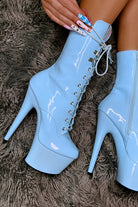 Hella Heels LipKit 7inch Boots - Sky High-Hella Heels-Pole Junkie