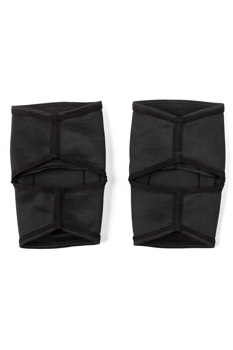 Queen Kneepads - Sleek Black-Queen Accessories-Pole Junkie