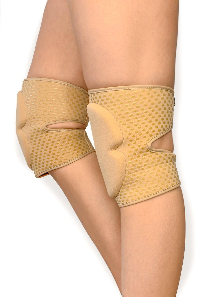 Lunalae Sticky Silicone Kneepads - Sand-Lunalae-Pole Junkie