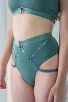 Tatiana Activewear Perla Shorts - Sage Green-Tatiana Activewear-Pole Junkie