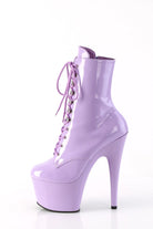 Pleaser USA Adore-1020 7inch Pleaser Boots - Patent Lavender-Pleaser USA-Pole Junkie