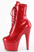 Pleaser USA Adore-1020GP 7inch Pleaser Boots - Ruby Glitter-Pleaser USA-Pole Junkie