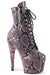 Pleaser USA Adore-1020SPWR 7inch Pleaser Boots - Pink Snake-Pleaser USA-Pole Junkie