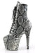 Pleaser USA Adore-1020SPWR 7inch Pleaser Boots - Black Snake-Pleaser USA-Pole Junkie