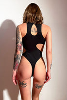 Pole Addict Extravaganza Bodysuit - Black-Pole Addict-Pole Junkie