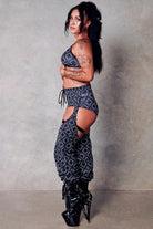 CXIX 119 Bralette - Black Print-Creatures of XIX-Pole Junkie