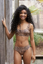 Lunalae Ciara Eco Bottoms - Brown Leopard-Lunalae-Pole Junkie