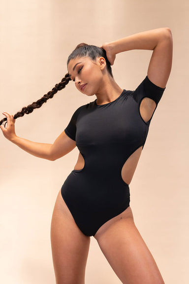 Women One-Piece Patent Leather Lingerie Sexy Leotard Bodysuit - China  Bodysuit and Women Bodysuit price