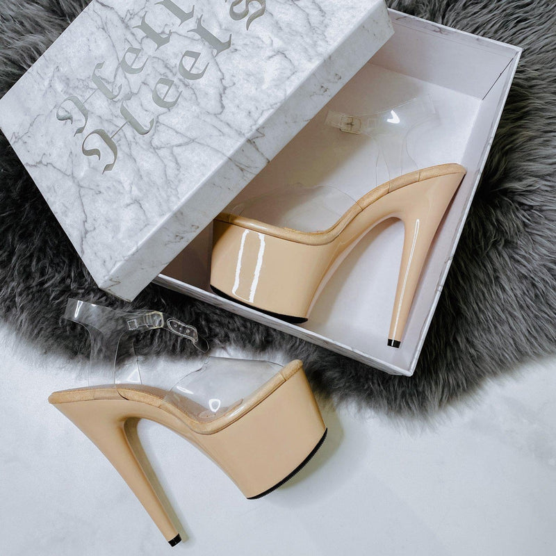 Hella Heels Classic Gloss 7inch Stilettos - Ashton-Hella Heels-Pole Junkie