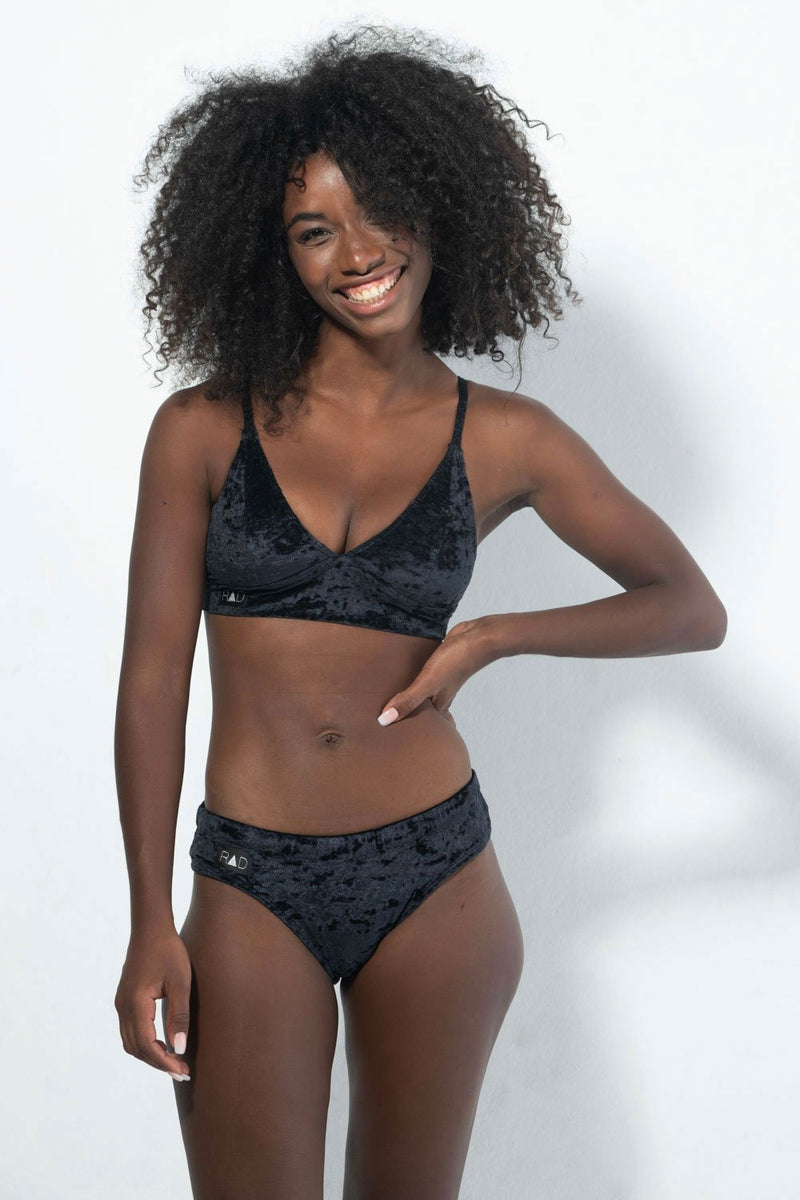 RAD Peru Shorts - Velvet Black-RAD-Pole Junkie