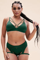 Lunalae Lily Top - Recycled Moss Green-Lunalae-Pole Junkie