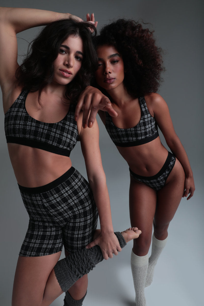 Rolling Cable Knit Thigh High Leg Warmers with Stirrups - Charcoal-Rolling-Pole Junkie