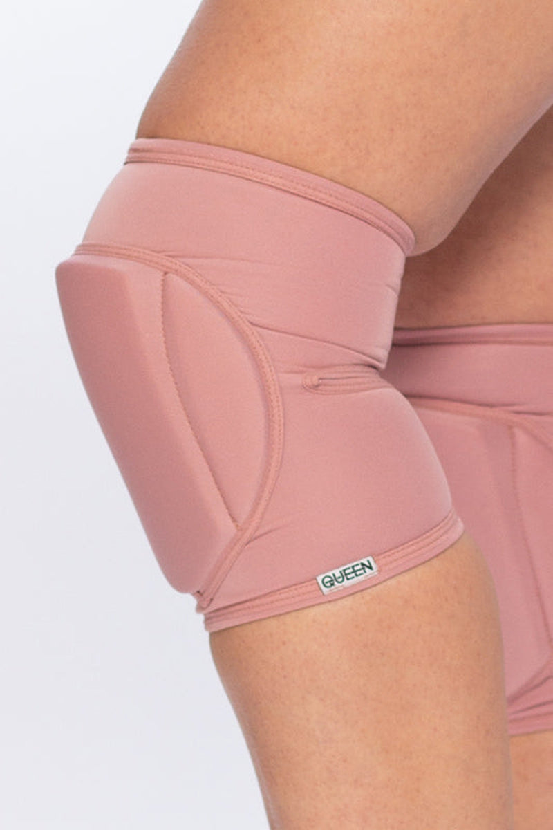 Queen Kneepads - Dusty Rose-Queen Accessories-Pole Junkie