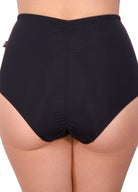 Cleo the Hurricane Essential High Waisted Shorts - Black-Cleo the Hurricane-Pole Junkie