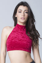 RAD Eve Top - Velvet Red-RAD-Pole Junkie