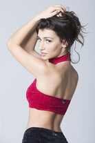 RAD Eve Top - Velvet Red-RAD-Pole Junkie