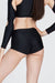 FANNA Basic Shorts - Black-FANNA-Pole Junkie