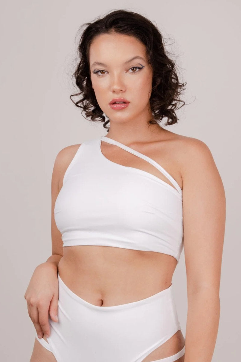 FANNA Flow Top - White-FANNA-Pole Junkie