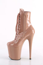 Pleaser USA Flamingo-1020 8inch Pleaser Boots - Blush-Pleaser USA-Pole Junkie