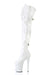 Pleaser USA Flamingo-3028 8inch Thigh High Pleaser Boots - Patent White-Pleaser USA-Pole Junkie