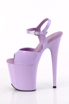 Pleaser USA Flamingo-809 8inch Pleasers - Patent Lavender-Pleaser USA-Pole Junkie