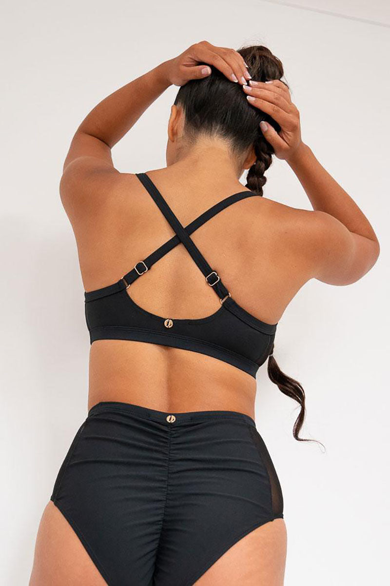 Lunalae Gigi Top - Recycled Black-Lunalae-Pole Junkie