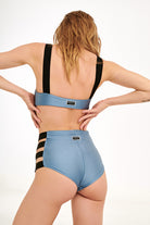 Paradise Chick Action Top - Steel Blue-Paradise Chick-Pole Junkie